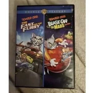 Double Feature Tom and Jerry DVD - Blue and Black Cover